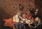 Jan Davidsz. de Heem, Fruits and Pieces of Seafood